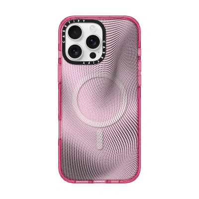 Casetify Iphone 16 Pro Max Case Pink Fizz Impact Case Magsafe Compatible  Halftone Case