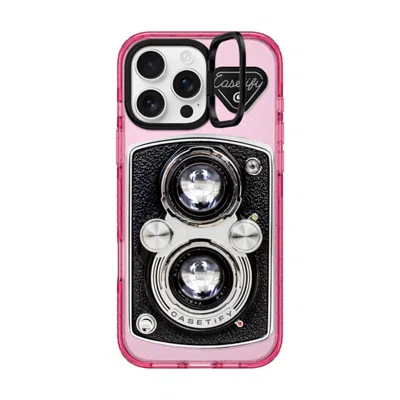 Casetify Iphone 16 Pro Max Case Pink Impact Ring Stand Case Magsafe Compatible  Camera Case - Vintage Casetif