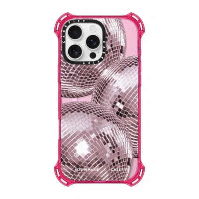 Casetify Iphone 16 Pro Max Case Primrose Pink Bounce Case Magsafe Compatible  Alisha Marie Disco Baby Case Ca