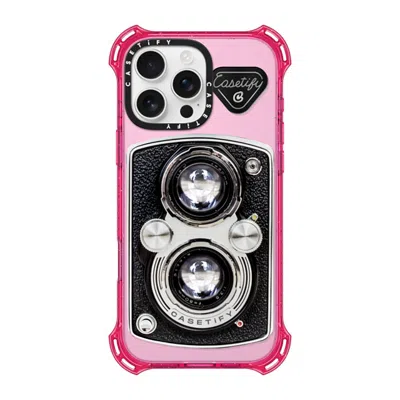 Casetify Iphone 16 Pro Max Case Primrose Pink Bounce Case Magsafe Compatible  Camera Case - Vintage