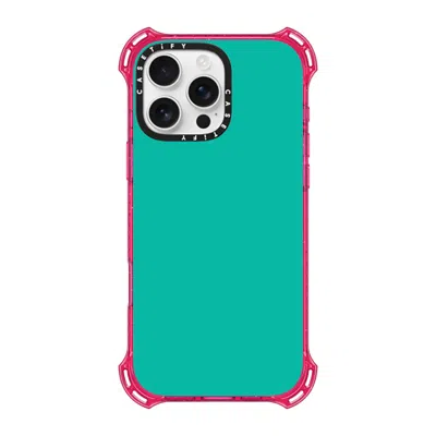 Casetify Iphone 16 Pro Max Case Primrose Pink Bounce Case Magsafe Compatible  Mint Green