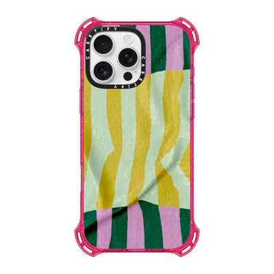 Casetify Iphone 16 Pro Max Case Primrose Pink Bounce Case Magsafe Compatible  Pattern Afternoon At Capri
