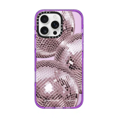 Casetify Iphone 16 Pro Max Case Purple Impact Case  Alisha Marie Disco Baby Case