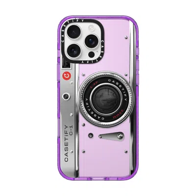 Casetify Iphone 16 Pro Max Case Purple Impact Case  Camera Case - Classic