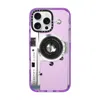 Casetify Iphone 16 Pro Max Case Purple Impact Case  Camera Case - Retro  In Purple