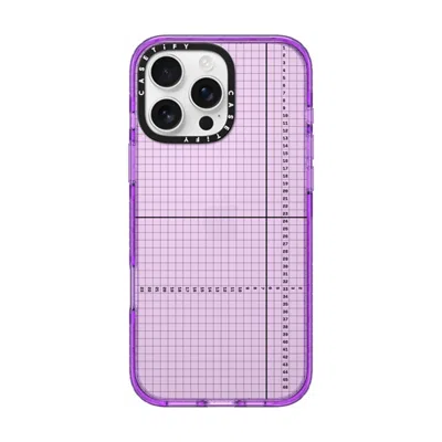 Casetify Iphone 16 Pro Max Case Purple Impact Case  Metrics