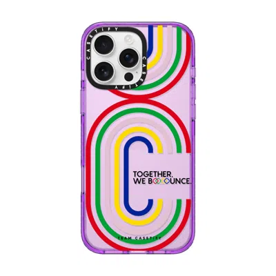 Casetify Iphone 16 Pro Max Case Purple Impact Case  Team  Case