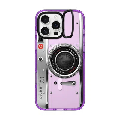 Casetify Iphone 16 Pro Max Case Purple Impact Ring Stand Case Magsafe Compatible  Camera Case - Classic Caset