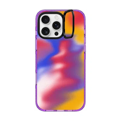 Casetify Iphone 16 Pro Max Case Purple Impact Ring Stand Case Magsafe Compatible  Gradient,futurism Primary A