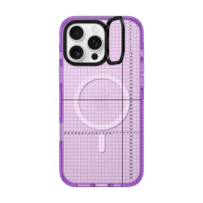 Casetify Iphone 16 Pro Max Case Purple Impact Ring Stand Case Magsafe Compatible  Metrics