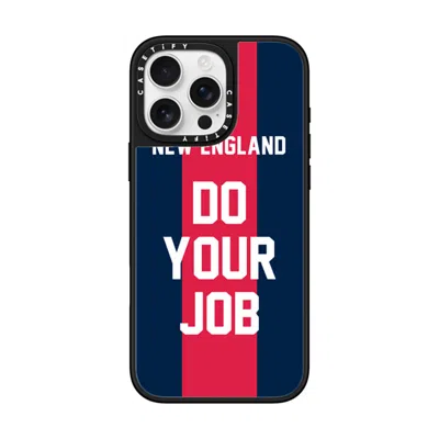 Casetify Iphone 16 Pro Max Case Silver On Black Mirror Case Magsafe Compatible  Superbowl - Do Your Job Caset