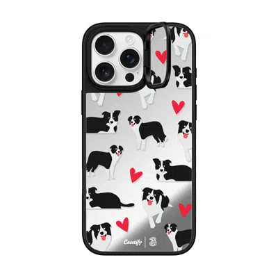 Casetify Iphone 16 Pro Max Case Silver On Black Mirror Ring Stand Case Magsafe Compatible  3hk Cny #3 Casetif