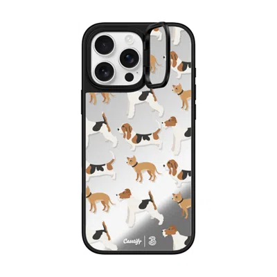 Casetify Iphone 16 Pro Max Case Silver On Black Mirror Ring Stand Case Magsafe Compatible  3hk Cny #4 Casetif