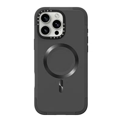 Casetify Iphone 16 Pro Max Case Smoke Force Case  Iphone 16 Pro Max - Force Case - Smoke  In Gray