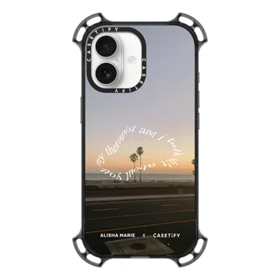 Casetify Iphone 17 Case Black Bounce Case Magsafe Compatible  Alisha Marie Sunsets & Therapy Case