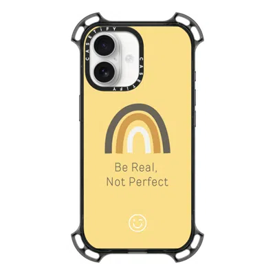Casetify Iphone 17 Case Black Bounce Case Magsafe Compatible  Be Real, Not Perfect