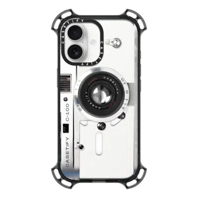 Casetify Iphone 17 Case Black Bounce Case Magsafe Compatible  Camera Case - Retro