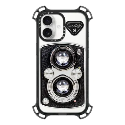 Casetify Iphone 17 Case Black Bounce Case Magsafe Compatible  Camera Case - Vintage  In Pattern