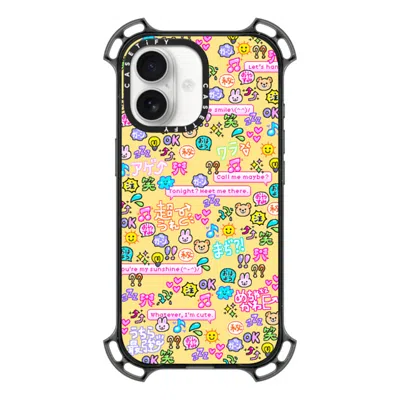 Casetify Iphone 17 Case Black Bounce Case Magsafe Compatible  Emoji Paradise