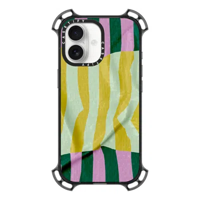 Casetify Iphone 17 Case Black Bounce Case Magsafe Compatible  Pattern Afternoon At Capri