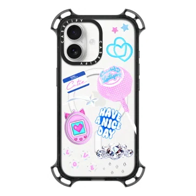 Casetify Iphone 17 Case Black Bounce Case Magsafe Compatible  Y2k Collage