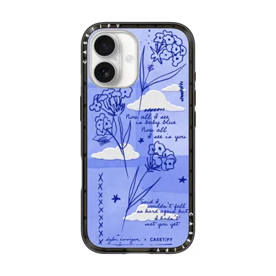 Casetify Iphone 17 Case Black Compact Case Magsafe Compatible  Baby Blue