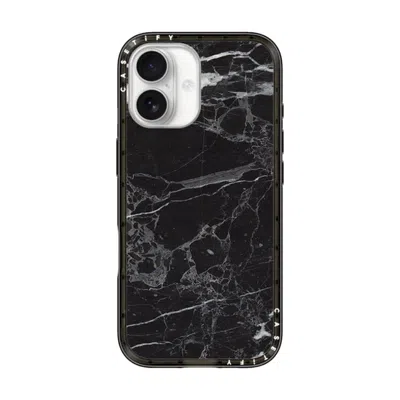 Casetify Iphone 17 Case Black Compact Case Magsafe Compatible  Black Marble