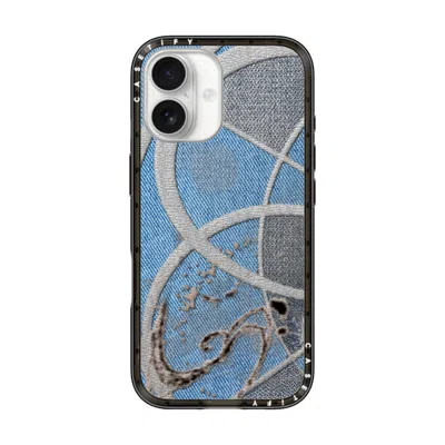 Casetify Iphone 17 Case Black Compact Case Magsafe Compatible  Surrealism Cyber Denim