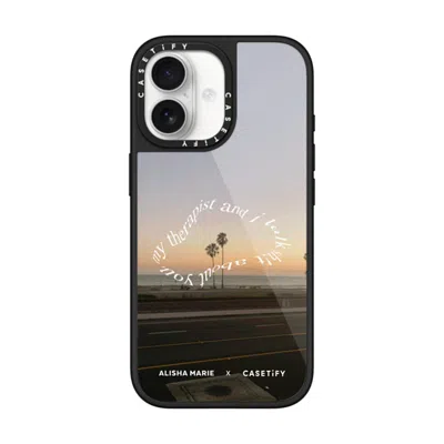 Casetify Iphone 17 Case Black Glaze Case Magsafe Compatible  Alisha Marie Sunsets & Therapy Case