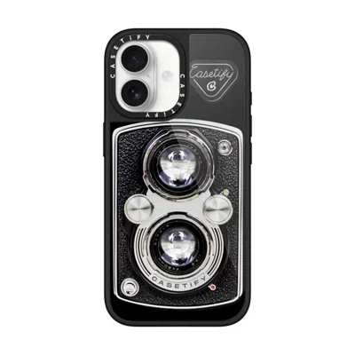 Casetify Iphone 17 Case Black Glaze Case Magsafe Compatible  Camera Case - Vintage  In Purple