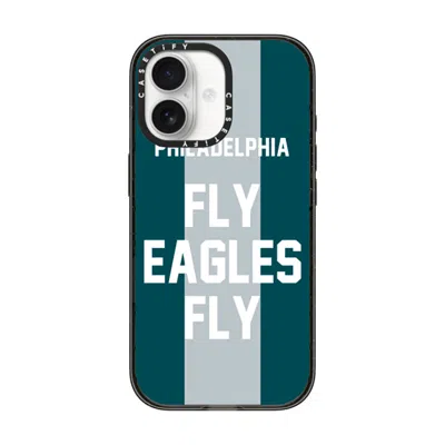 Casetify Iphone 17 Case Black Impact Case Magsafe Compatible  Superbowl - Fly Eagles Fly