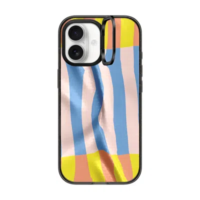 Casetify Iphone 17 Case Black Impact Ring Stand Case Magsafe Compatible  Pattern Afternoon At Bondi