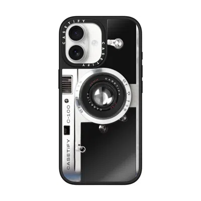 Casetify Iphone 17 Case Black On Black Mirror Case Magsafe Compatible  Camera Case - Retro