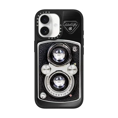 Casetify Iphone 17 Case Black On Black Mirror Case Magsafe Compatible  Camera Case - Vintage  In Purple