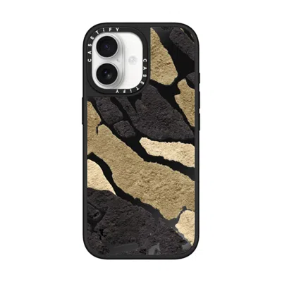 Casetify Iphone 17 Case Black On Black Mirror Case Magsafe Compatible  Nature Desert Camo