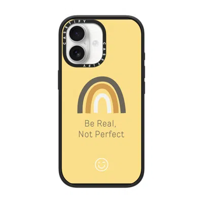 Casetify Iphone 17 Case Matte Black Impact Case Magsafe Compatible  Be Real, Not Perfect