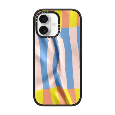 Casetify Iphone 17 Case Matte Black Impact Case Magsafe Compatible  Pattern Afternoon At Bondi