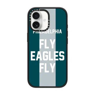 Casetify Iphone 17 Case Matte Black Impact Case Magsafe Compatible  Superbowl - Fly Eagles Fly