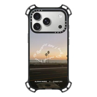 Casetify Iphone 17 Pro Case Black Bounce Case Magsafe Compatible  Alisha Marie Sunsets & Therapy Case Casetif