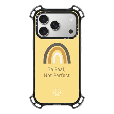 Casetify Iphone 17 Pro Case Black Bounce Case Magsafe Compatible  Be Real, Not Perfect