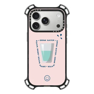 Casetify Iphone 17 Pro Case Black Bounce Case Magsafe Compatible  Hydrate Then Dominate