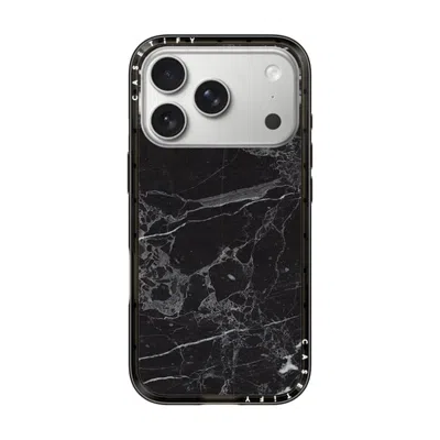 Casetify Iphone 17 Pro Case Black Compact Case Magsafe Compatible  Black Marble
