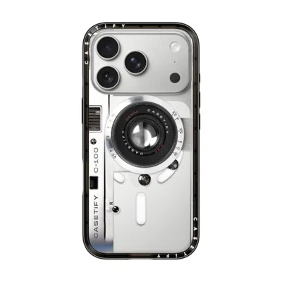 Casetify Iphone 17 Pro Case Black Compact Case Magsafe Compatible  Camera Case - Retro