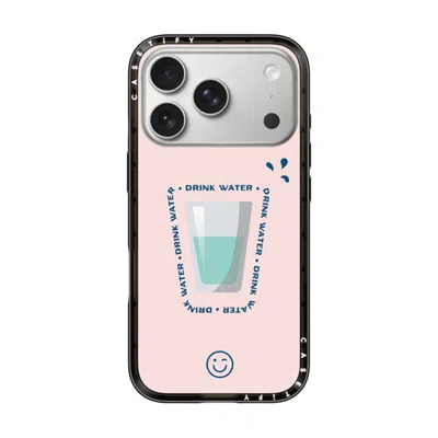 Casetify Iphone 17 Pro Case Black Compact Case Magsafe Compatible  Hydrate Then Dominate  In Purple
