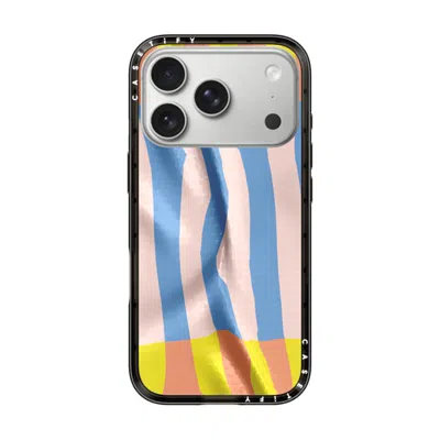 Casetify Iphone 17 Pro Case Black Compact Case Magsafe Compatible  Pattern Afternoon At Bondi