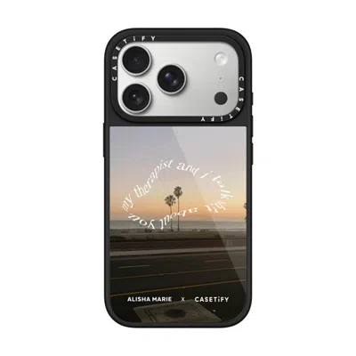 Casetify Iphone 17 Pro Case Black Glaze Case Magsafe Compatible  Alisha Marie Sunsets & Therapy Case