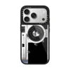 Casetify Iphone 17 Pro Case Black Glaze Case Magsafe Compatible  Camera Case - Retro  In Black