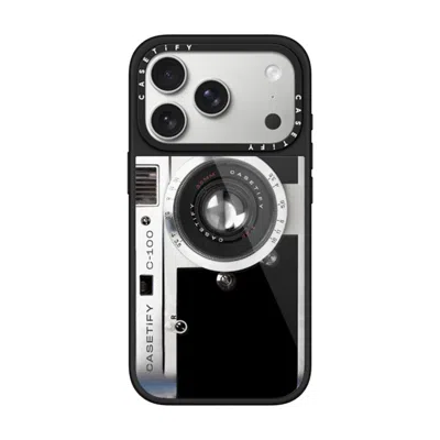 Casetify Iphone 17 Pro Case Black Glaze Case Magsafe Compatible  Camera Case - Retro