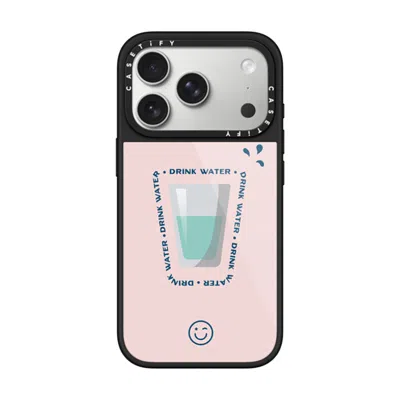 Casetify Iphone 17 Pro Case Black Glaze Case Magsafe Compatible  Hydrate Then Dominate  In Purple