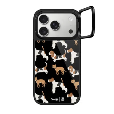 Casetify Iphone 17 Pro Case Black Glaze Ring Stand Case Magsafe Compatible  3hk Cny #4